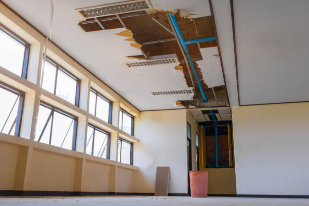 Water damage restoration process in MO